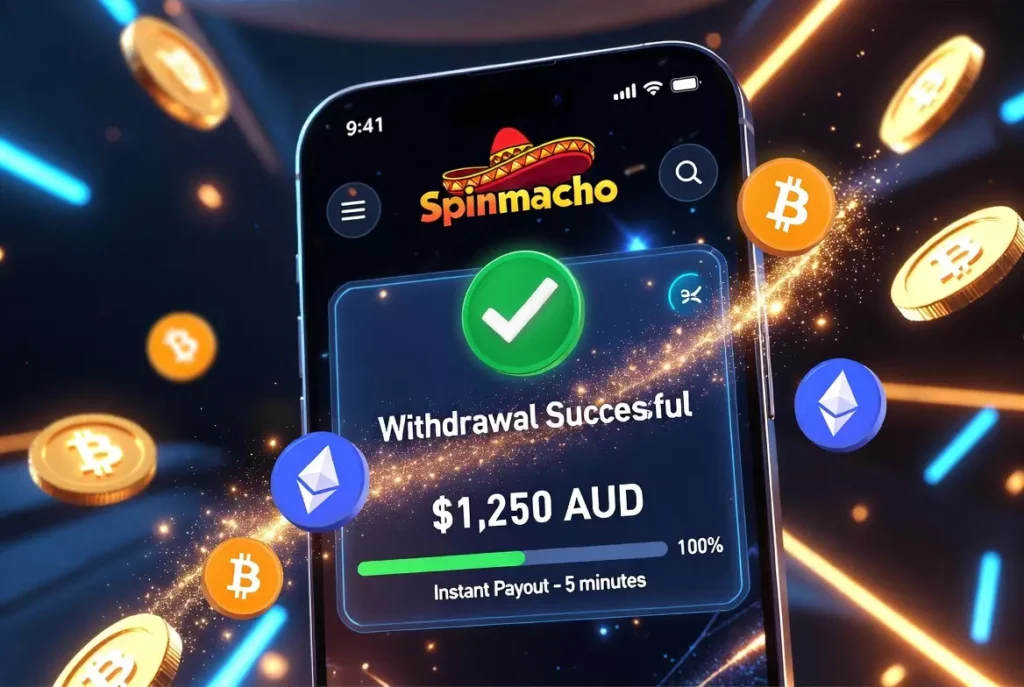 spinmacho withdrawal success